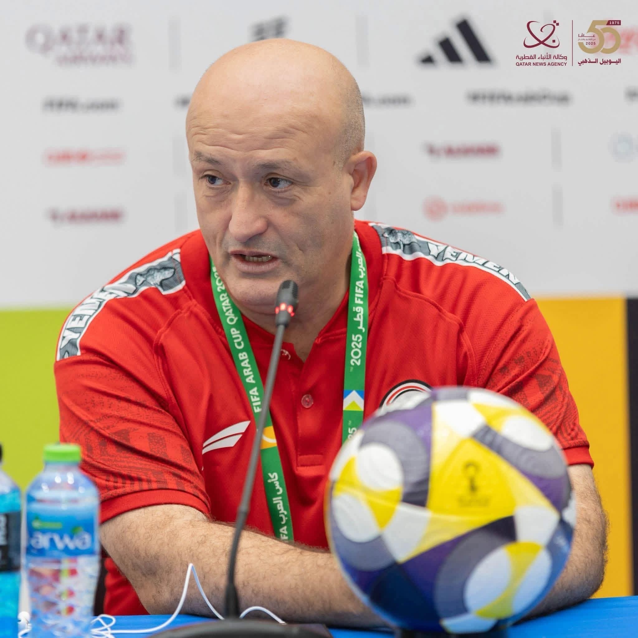 اتحاد الكرة يجدد لـ "ولد علي" قبل موقعة لبنان الحاسمة